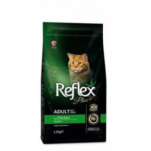 REFLEX PLUS ADULT CHICKEN KEDİ MAMASI 1,5KG