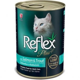 REFLEX PLUS BALIKLI KEDİ KONSERVESİ  GRAVY 400 GR