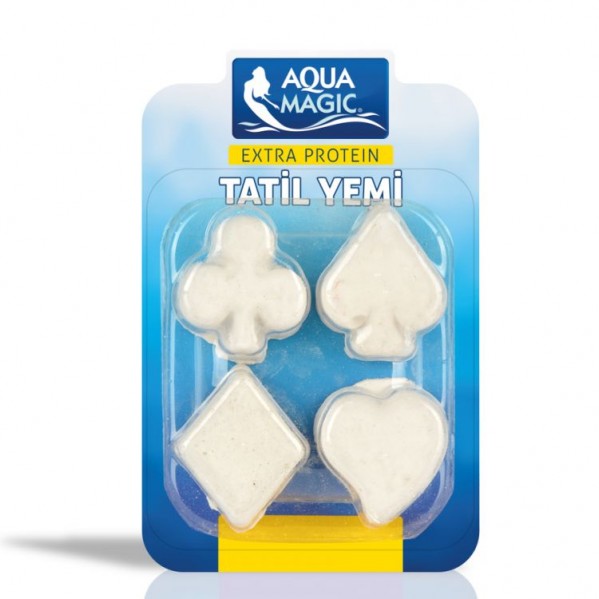 AQUA MAGİC BALIK TATİL YEMİ 5 Lİ PAKET