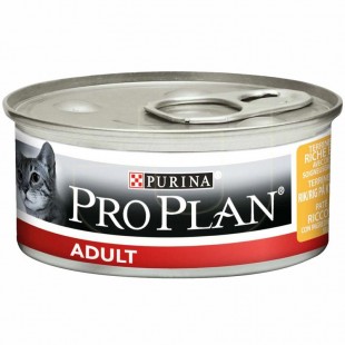 PROPLAN TAVUK ETLİ ADULT PATE 85GR KONSERVE