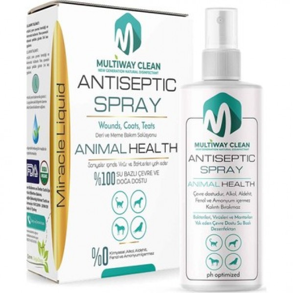 MULTİWAY CLEAN ANİMAL HEALT SPREY 100ML