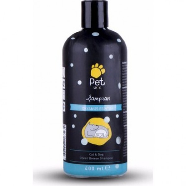 PET LOVE V+ OKYANUS KOKULU KEDİ-KÖPEK ŞAMP.400ML