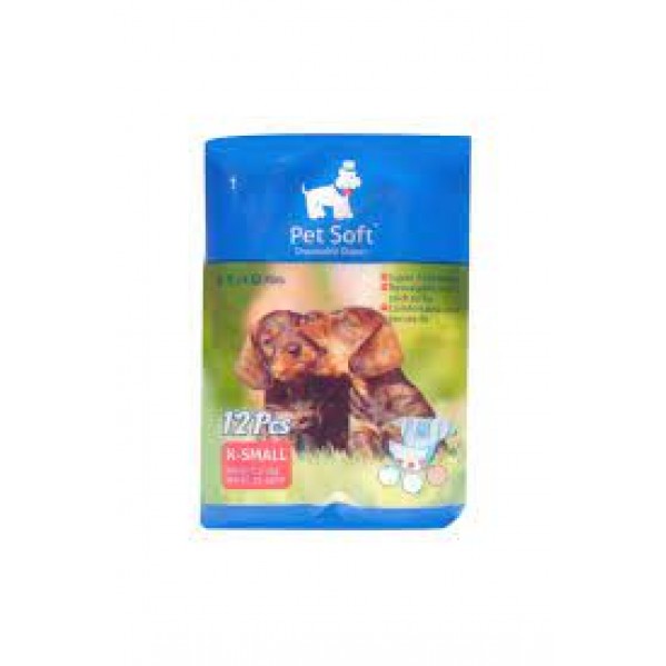 PET SOFT KÖPEK KİLOT BEZİ XS 12 Lİ PAKET