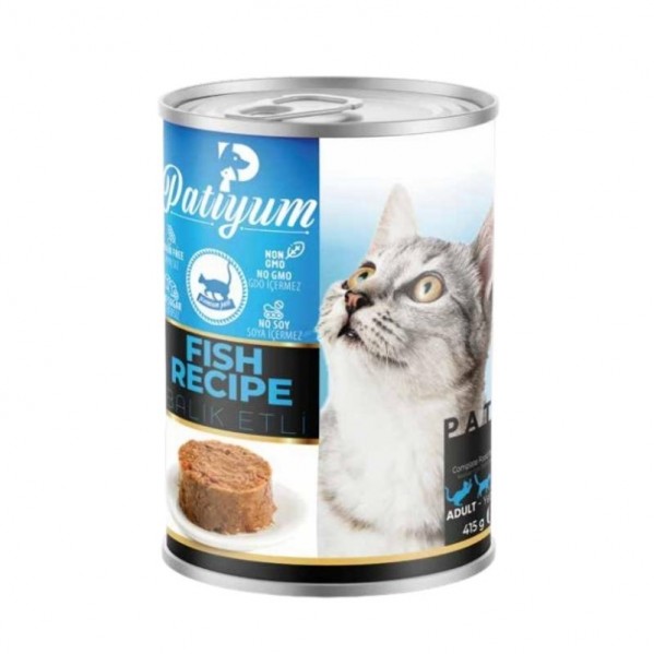 PATİYUM PATE BALIK ETLİ KEDİ KONSERVE 415GR