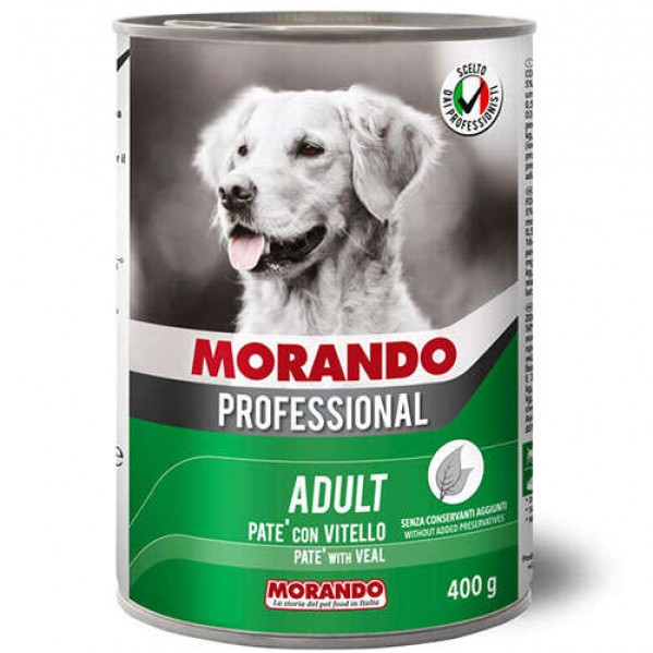 MORANDO PATE DANA ETLİ KÖPEK KONSERVE 405GR