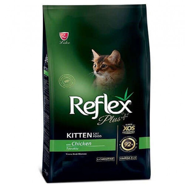 REFLEX PLUS KİTTEN KUZU ETLİ KEDİ POUCH 100GR GRAVY