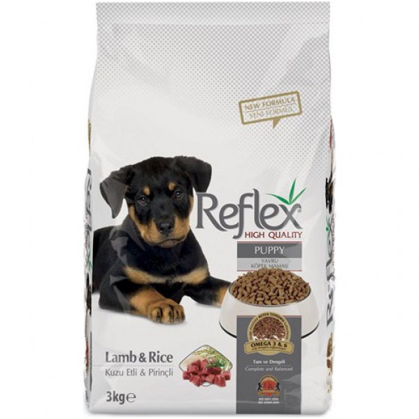 REFLEX KUZU&PİRİNÇ PUPPY KÖPEK MAMASI 3KG