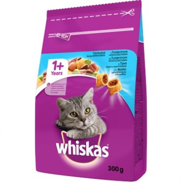 WHİSKAS TON&SEBZE YET. KEDİ MAMASI 300GR