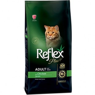 REFLEX PLUS ADULT TAVUKLU KEDİ MAMASI 8KG