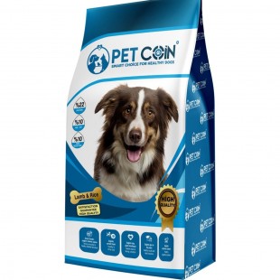 PETCOİN KUZU ETLİ KÖPEK MAMASI 15KG