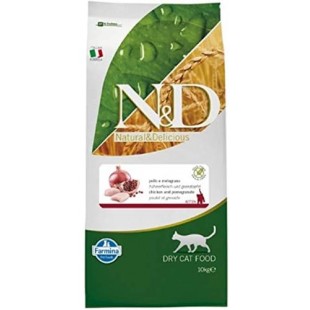 N&D TAVUK&NAR TAHILSIZ ADULT KEDİ MAMASI 10KG