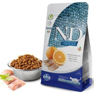 N&D SOMON&PORTAKAL 1,5KG TAHILSIZ KEDİ MAMASI