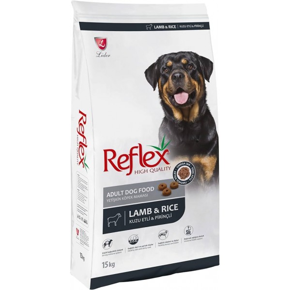 REFLEX KUZU&PİRİNÇ YET. KÖPEK MAMASI 15 KG