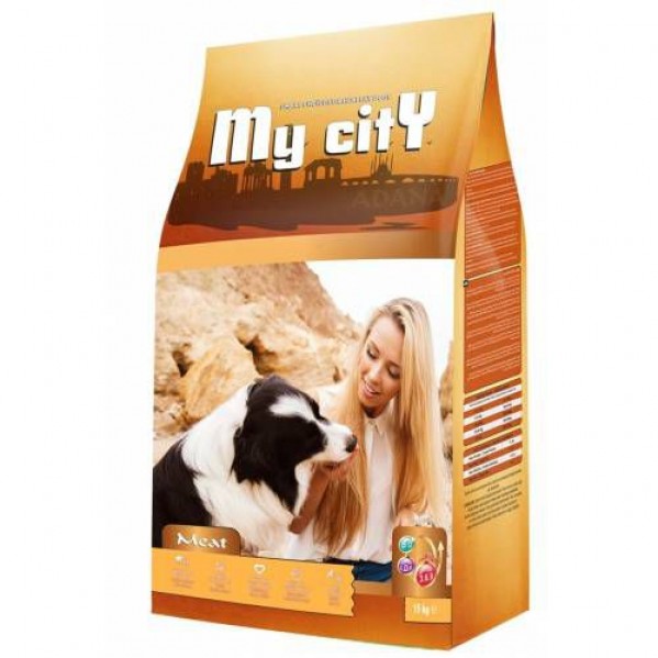 MY CİTY KUZU ETLİ KÖPEK MAMASI 15KG