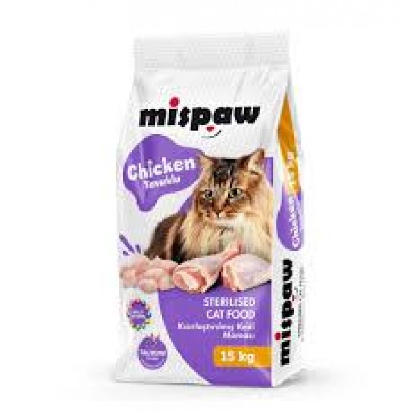 MİSPAW SOMONLU KEDİ MAMASI 15KG