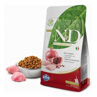 N&D TAVUK&NAR 1,5KG TAHILSIZ KİTTEN YAVRU KEDİ MAMASI