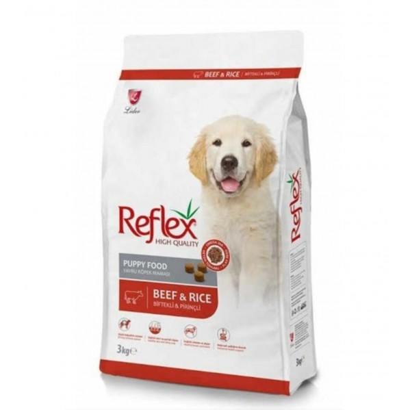 REFLEX BİFTEKLİ YAVRU KÖPEK MAMASI 3 KG