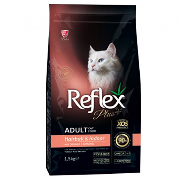 REFLEX PLUS HAIRBALL&INDOOR KEDİ 1,5KG