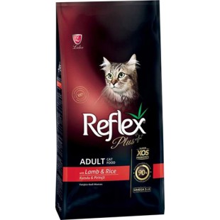 REFLEX PLUS ADULT KUZU ETLİ KEDİ 1,5KG