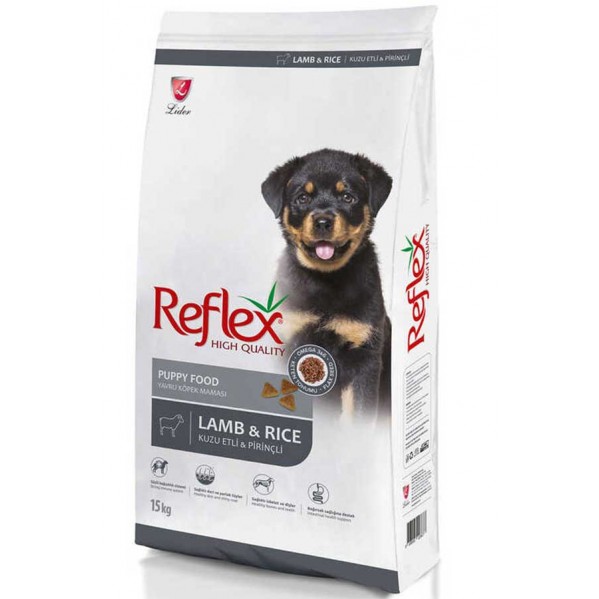 REFLEX KUZU&PİRİNÇ PUPPY KÖPEK MAMASI 15 KG