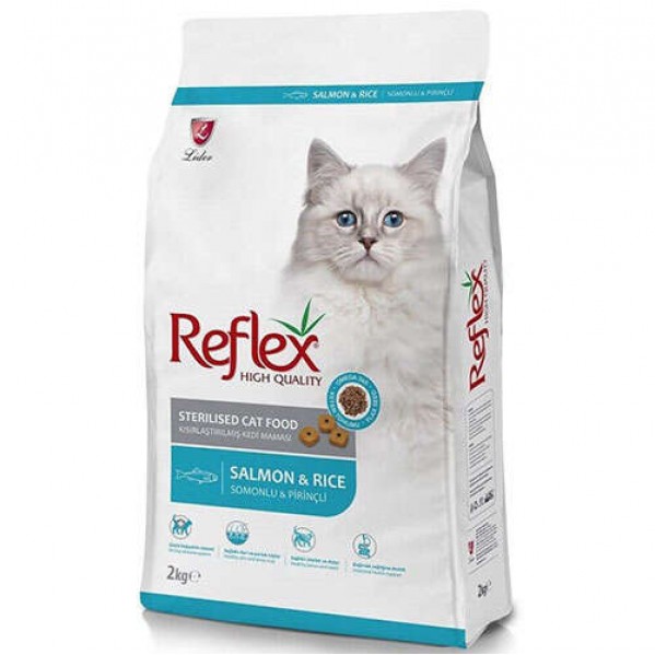 REFLEX STERLİSED SOMONLU KEDİ MAMASI 2 KG