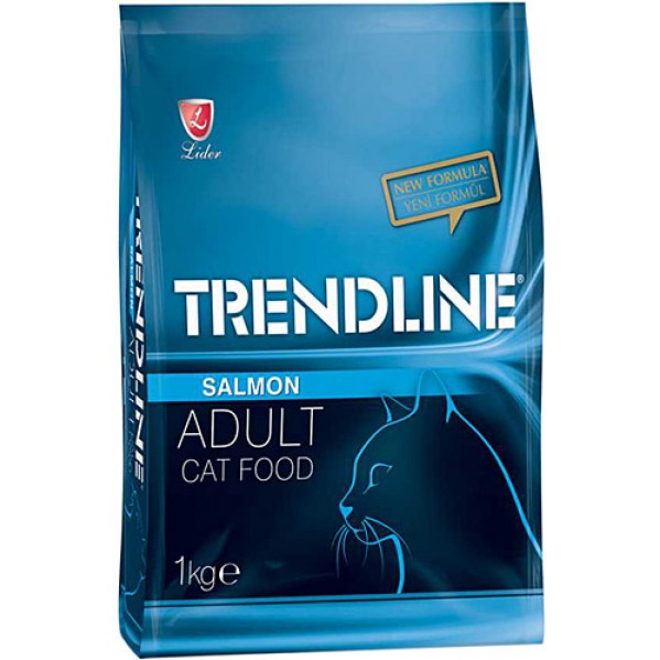 TREDLİNE SOMONLU KEDİ MAMASI 1KG