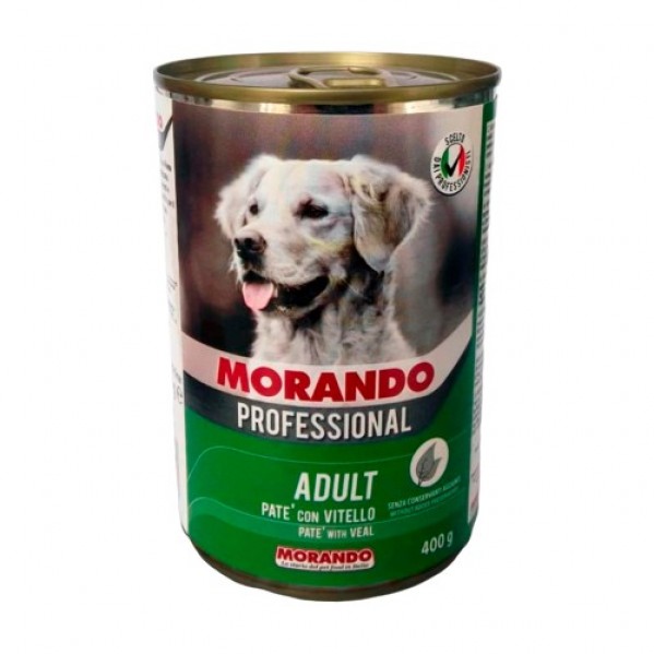 MORANDO BİFTEKLİ KÖPEK KONSERVE 400GR