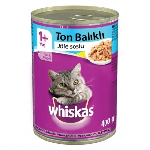 WHİSKAS TON BALIKLI KEDİ KONSERVE 400GR