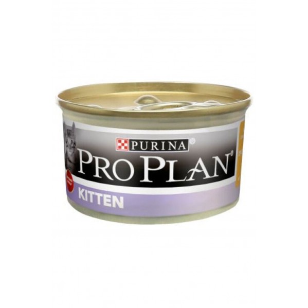 PROPLAN KİTTEN TAVUKLU PATE 85GR KONSERVE