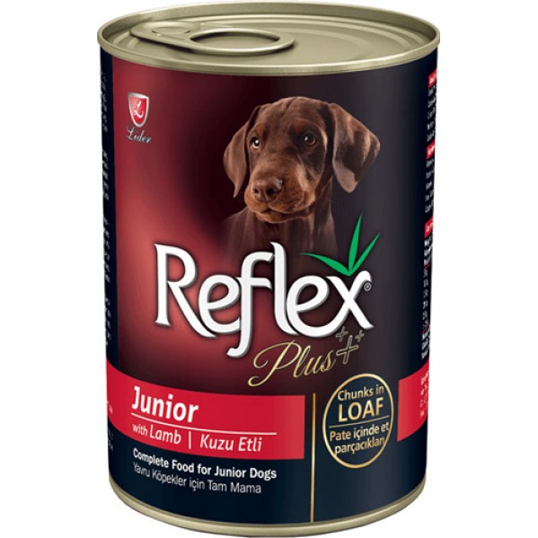 REFLEX PLUS JUNİOR YAVRU KÖPEK KONSERVESİ 400 GR