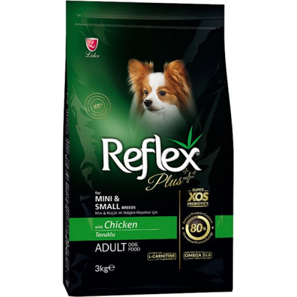 REFLEX PLUS MİNİ&SMALL 3KG ADULT CHİCKEN KÖPEK MAMASI