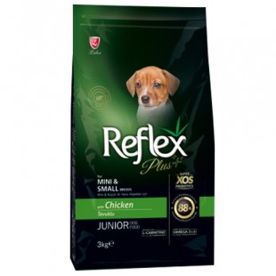 REFLEX PLUS MİNİ&SMALL BREEDS JUNİOR CHİCKEN 3KG