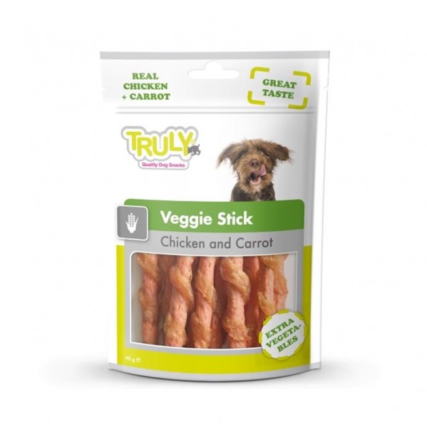 TRULY DOG TAVUK&HAVUÇ KÖPEK ÖDÜL 90G