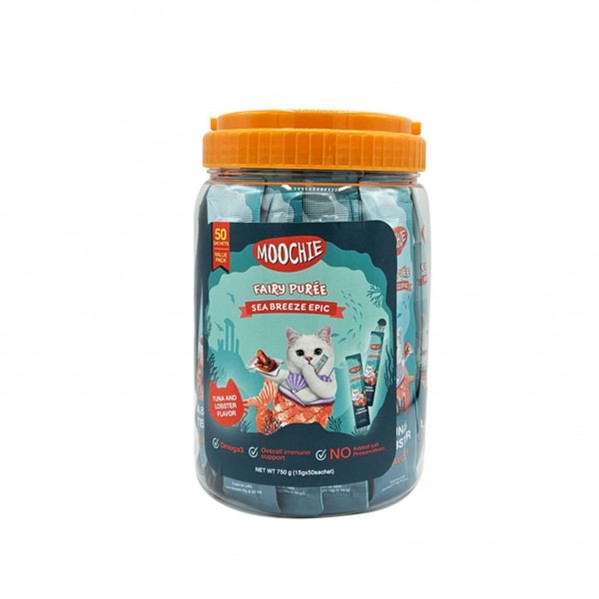 MOOCHİE LİKİD TON&İSTAKOZ KEDİ ÖDÜL 50*15G