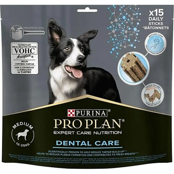 PROPLAN MEDİUM DENTAL CARE 345G DİŞ SAĞLIĞI KÖPEK ÖDÜL MAMASI